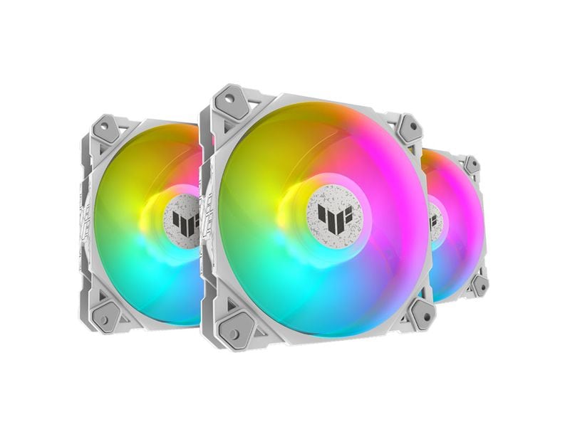 ASUS PC-Lüfter TUF GAMING TF120 ARGB 3IN1 Weiss