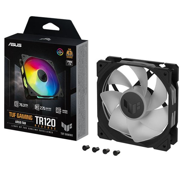 ASUS PC-Lüfter TUF Gaming TR120 ARGB Reverse Schwarz