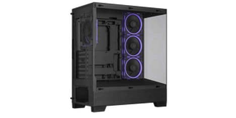 ASUS PC-Gehäuse A31 Plus TG ARGB Schwarz