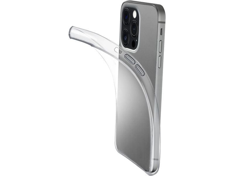 Cellular Line Back Cover Rubber Case Fine iPhone 15 Pro Transparent