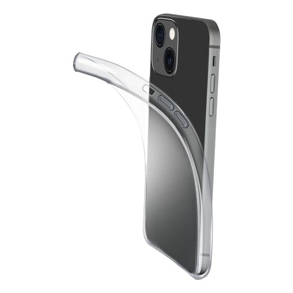 Cellular Line Back Cover Rubber Case Fine iPhone 15 Plus Transparent