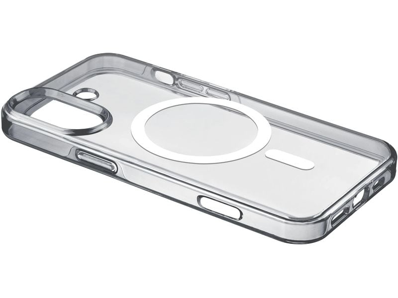 Cellular Line Back Cover Gloss Case iPhone 16 Plus Transparent