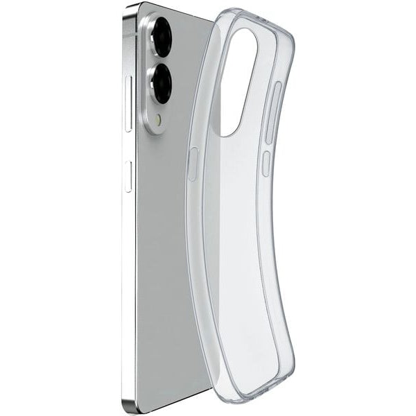 Cellular Line Back Cover Rubber Case Fine Galaxy S25 Edge Transparent