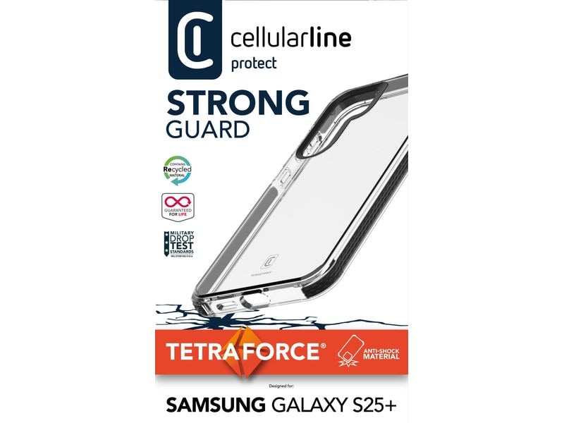 Cellular Line Back Cover Tetra Galaxy S25+ Transparent