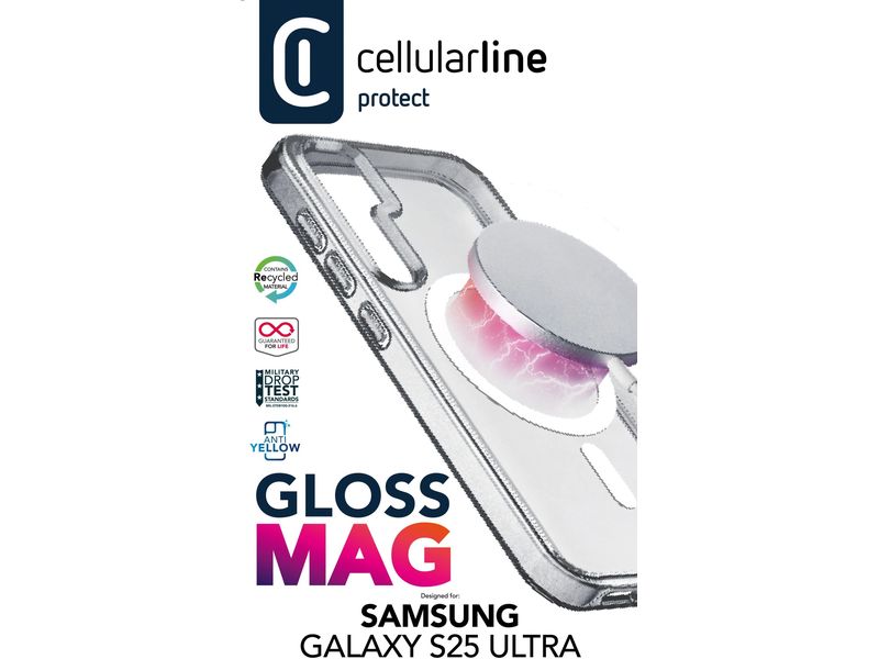 Cellular Line Back Cover Gloss Mag Galaxy S25 Ultra
