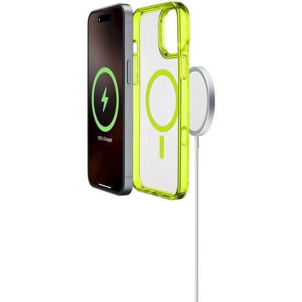 Cellular Line Back Cover Iconic iPhone 16 Pro Max Lime