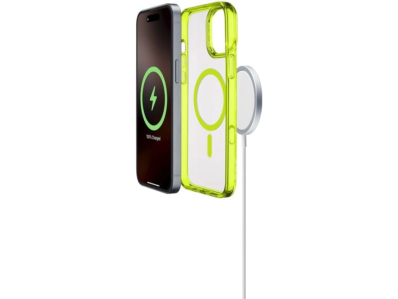 Cellular Line Back Cover Iconic iPhone 16 Pro Max Lime