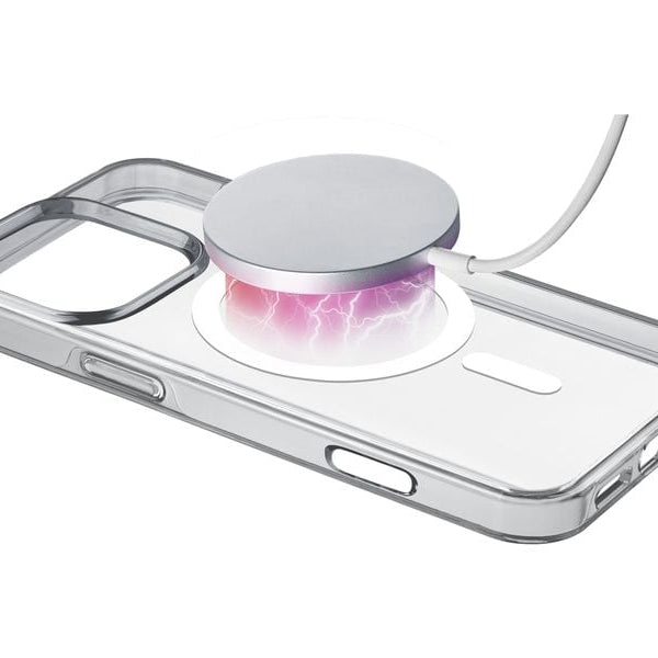 Cellular Line Back Cover Gloss Case iPhone 16 Pro Transparent