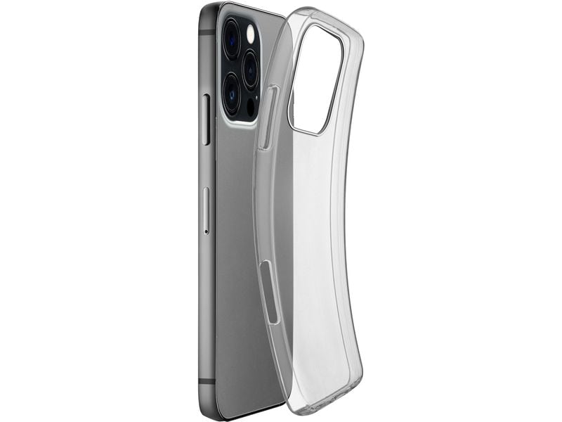 Cellular Line Back Cover Rubber Case iPhone 16 Pro Clear