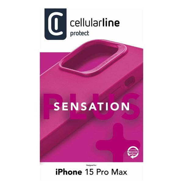Cellular Line Back Cover Sensation+ iPhone 15 Pro Max Pink