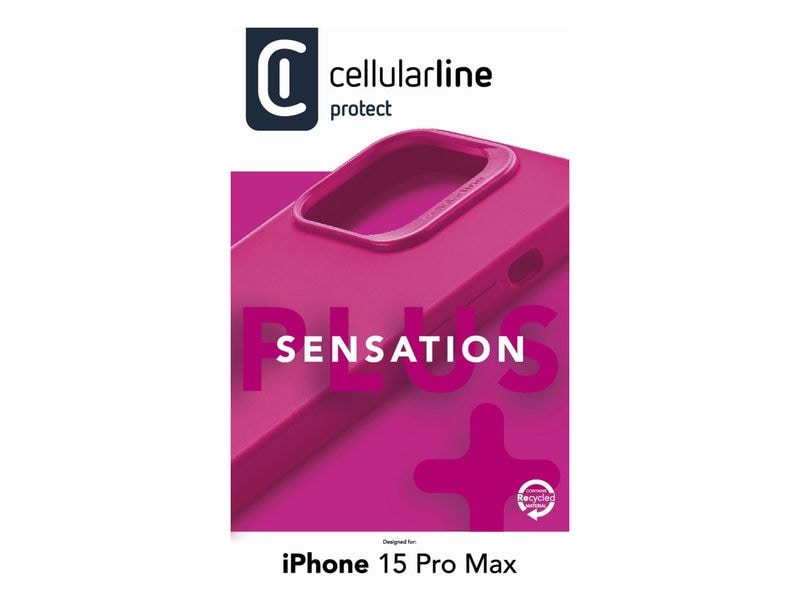 Cellular Line Back Cover Sensation+ iPhone 15 Pro Max Pink