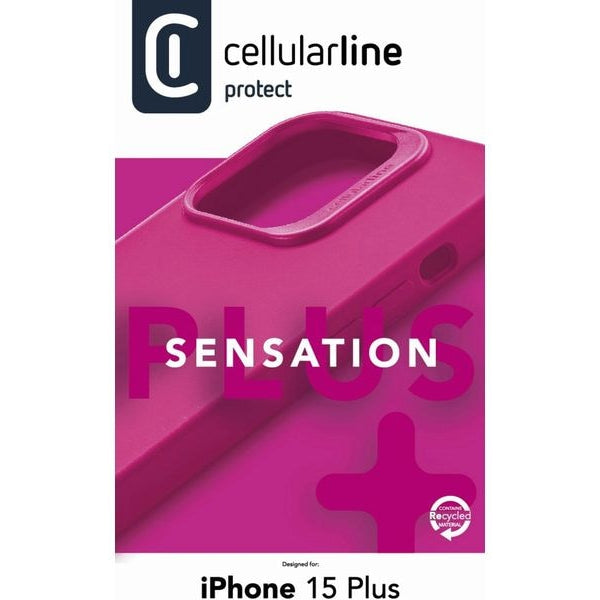 Cellular Line Back Cover Sensation+ iPhone 15 Plus Pink