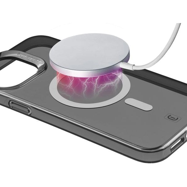 Cellular Line Back Cover Gloss Case iPhone 15 Pro Black