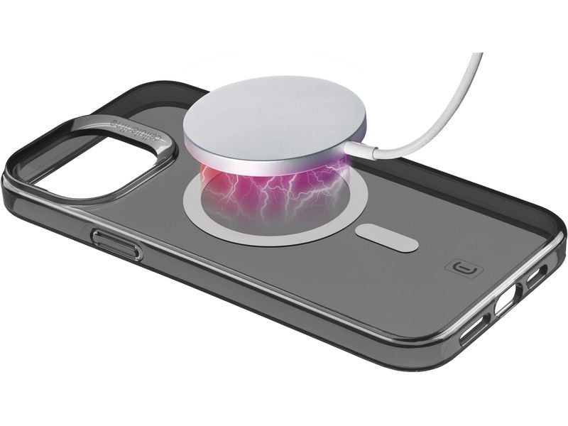 Cellular Line Back Cover Gloss Case iPhone 15 Pro Black