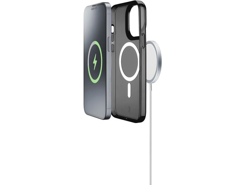 Cellular Line Back Cover Gloss Case iPhone 15 Pro Black