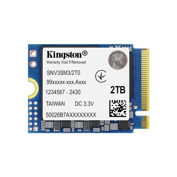 Kingston SSD NV3 2 TB M.2 2230 M.2 NVMe 2000 GB
