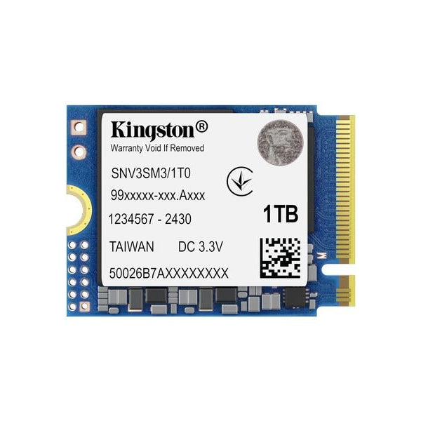 Kingston SSD NV3 1 TB M.2 2230 M.2 NVMe 1000 GB