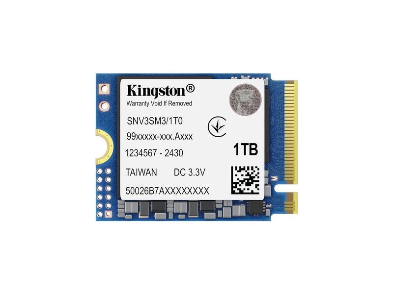 Kingston SSD NV3 1 TB M.2 2230 M.2 NVMe 1000 GB