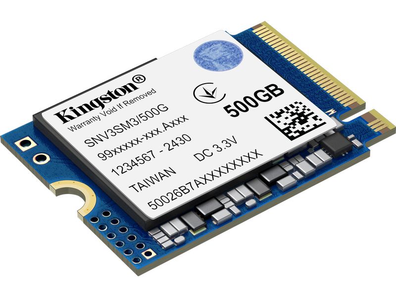 Kingston SSD NV3 500 GB M.2 2230 M.2 NVMe 500 GB