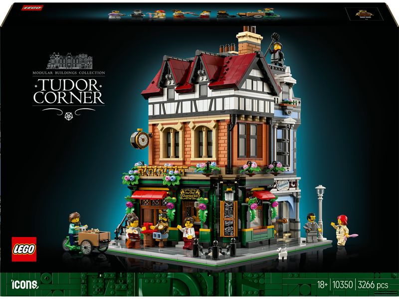 LEGO® Icons Eckhaus im Tudorstil 10350