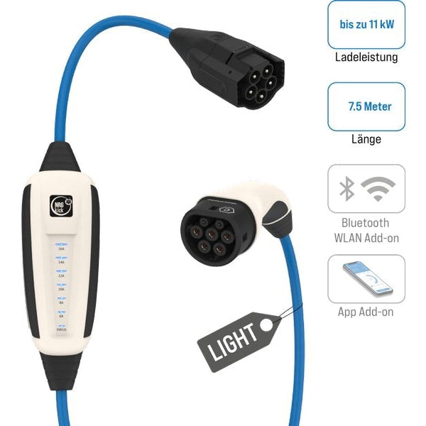 NRGkick Mobile Ladestation Pure light 16A 7.5m