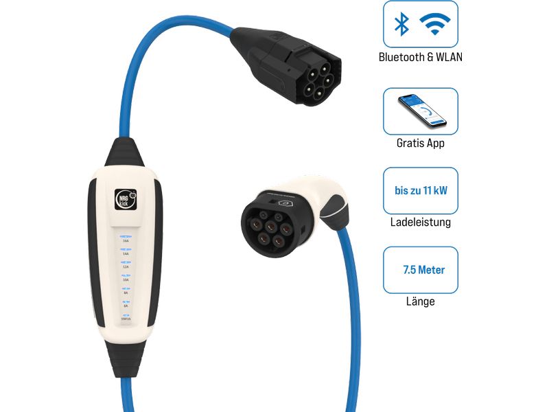 NRGkick Mobile Ladestation Pure 16A 7.5m