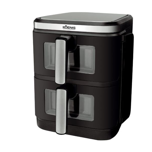 Koenig Doppel-Heissluftfritteuse Vertical 11 l