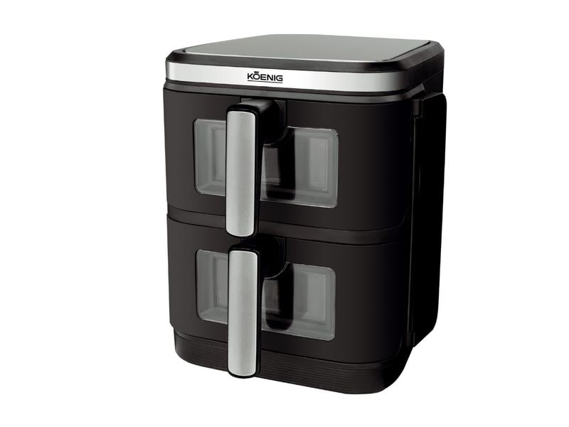 Koenig Doppel-Heissluftfritteuse Vertical 11 l