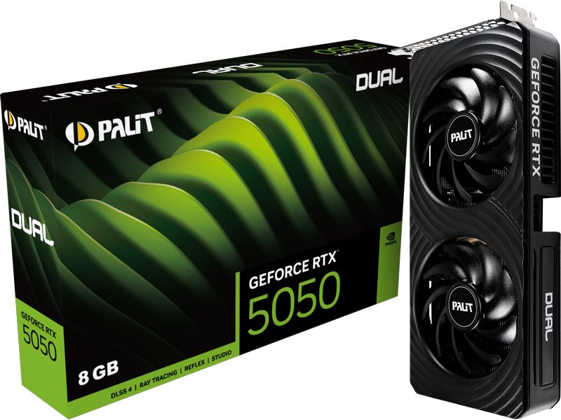 Palit Grafikkarte RTX5050 Dual 8 GB GDDR6
