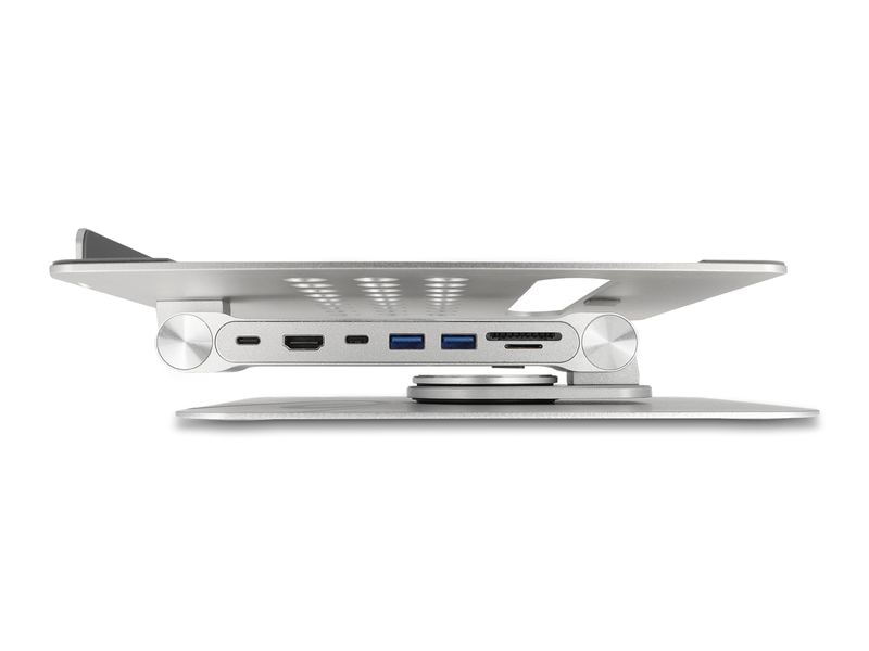Delock Tablet- und Notebook-Ständer mit Dockingstation