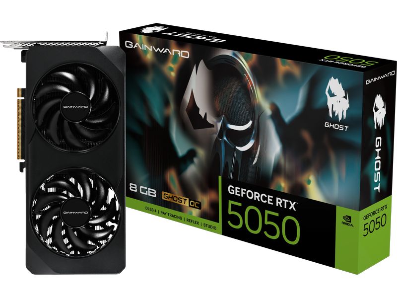 Gainward Grafikkarte RTX5050 Ghost OC 8 GB GDDR6