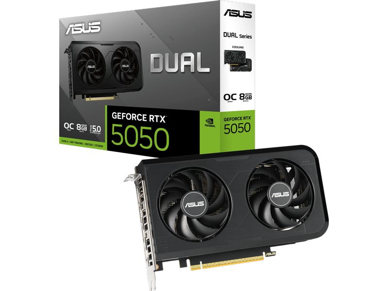 ASUS Grafikkarte Dual GeForce RTX 5050 O8G GDDR6