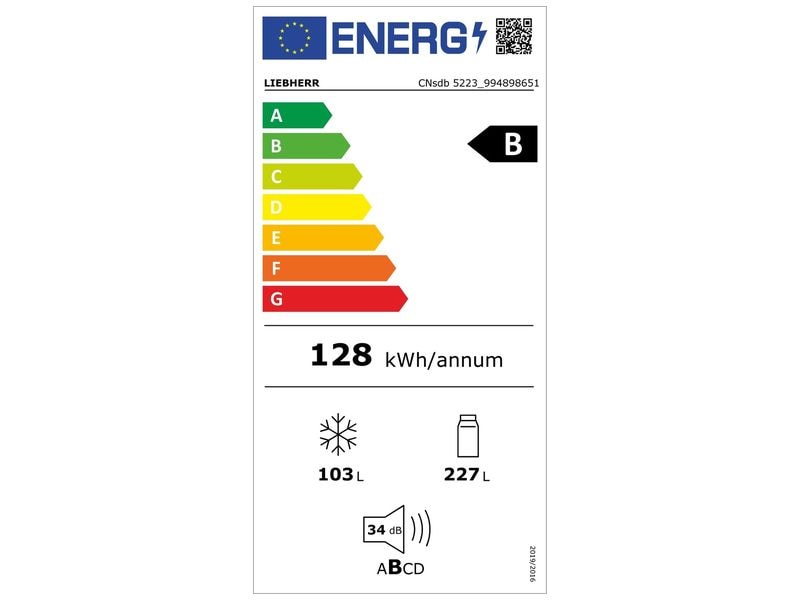 Liebherr Kühl-Gefrierkombination CNsdb 5223 Plus Rechts