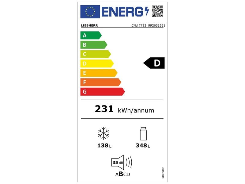Liebherr Kühl-Gefrierkombination CNd 7723 Plus Rechts