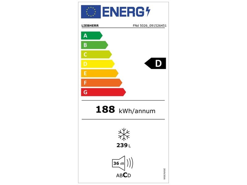 Liebherr Gefrierschrank FNd 5026 Plus Rechts/Wechselbar