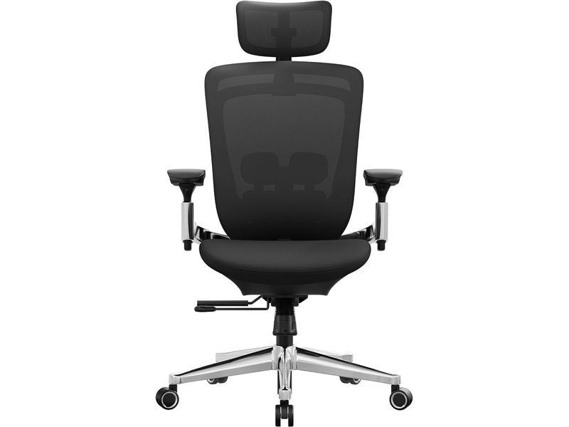 Songmics Bürostuhl mit Armlehnen und Fusskreuz