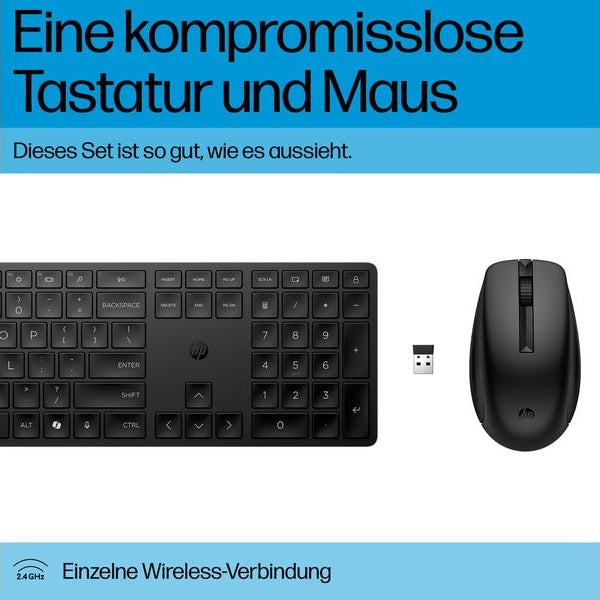 HP Tastatur-Maus-Set 655MK