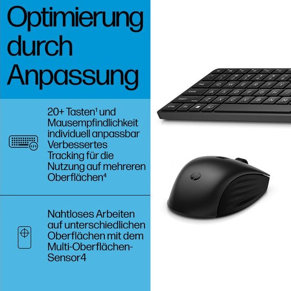 HP Tastatur-Maus-Set 655MK