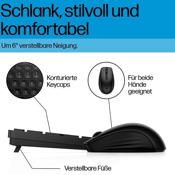 HP Tastatur-Maus-Set 655MK