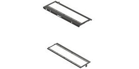 HAVN HS 420 Fan Brackets für 360 mm Radiatoren Schwarz