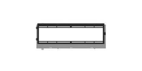 HAVN HS 420 Fan Brackets für 360 mm Radiatoren Schwarz