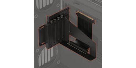 HAVN HS 420 Vertikale GPU-Halterung Schwarz