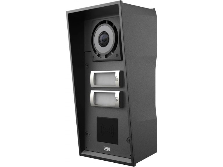 2N IP Türstation Force 2.0 - 2 Tasten, Kamera, RFID bereit