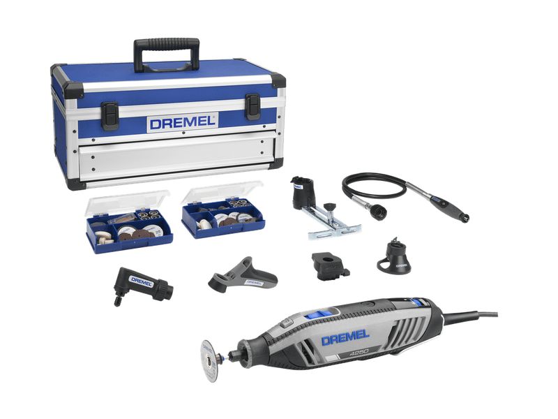 Dremel Multifunktionswerkzeug 4250 (128 Zubehöre, 6 Vorsatzgeräte)