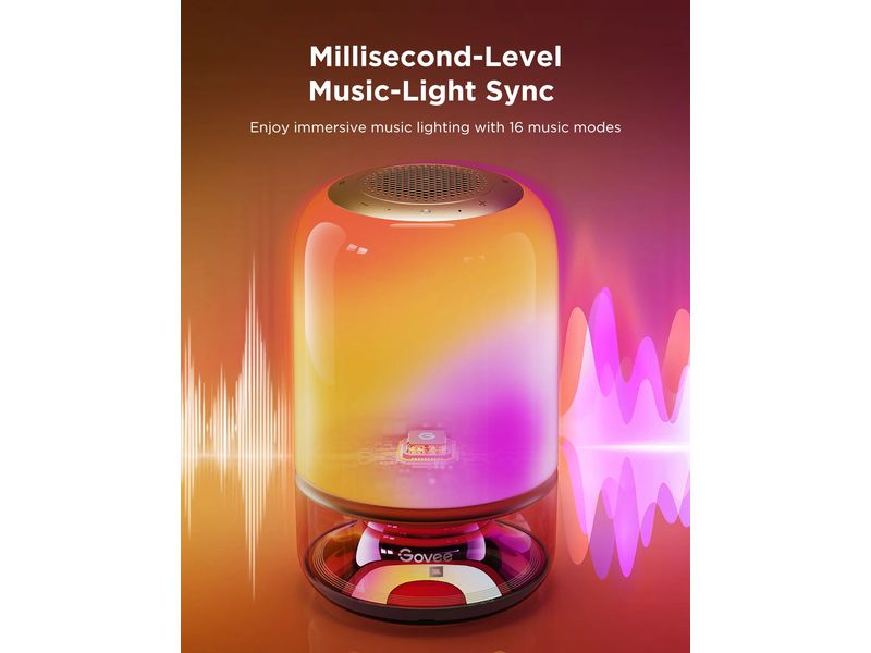 Govee Table Lamp 2 Pro x Sound by JBL