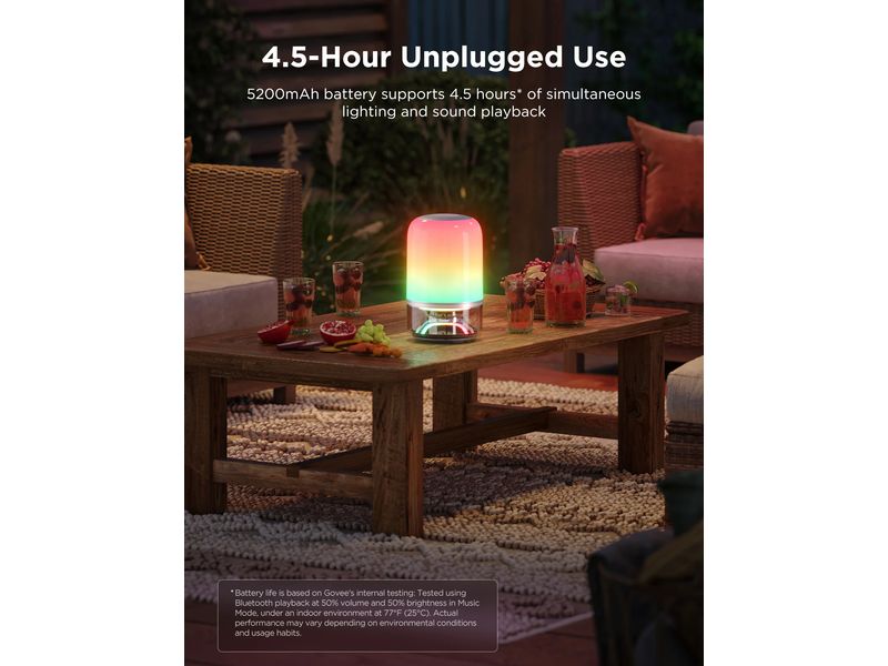 Govee Table Lamp 2 Pro x Sound by JBL