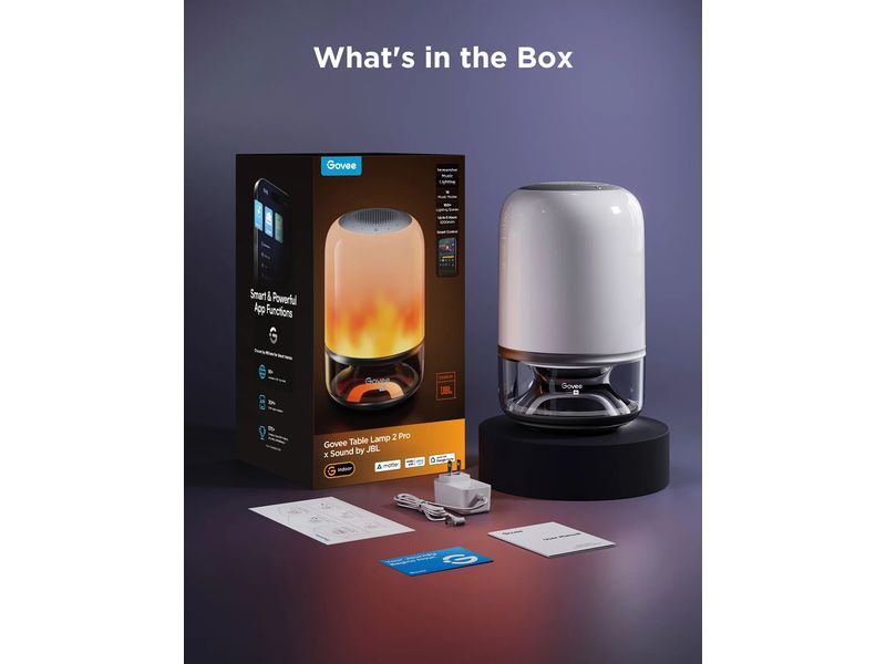 Govee Table Lamp 2 Pro x Sound by JBL