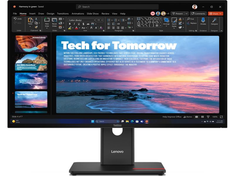 Lenovo Monitor ThinkVision T27QD-40