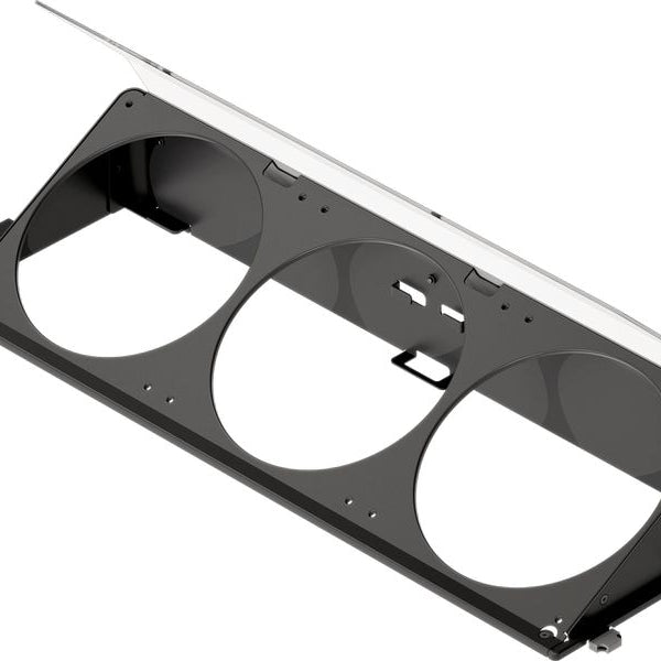 HAVN HS 420 Angled Bottom Fan Bracket Schwarz