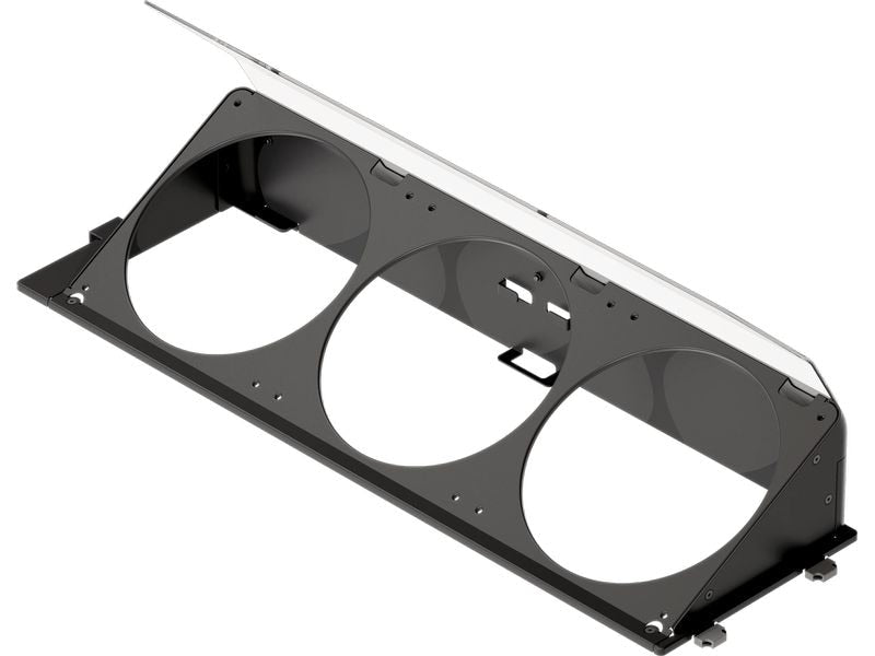 HAVN HS 420 Angled Bottom Fan Bracket Schwarz